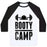 Virgin Teez  Baseball Tee Unisex Classic Baseball Tee / x-small / White/Black BOOTY CAMP UNISEX CLASSIC BASEBALL TEE