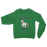 VIRGIN TEEZ Sweat shirt Kelly Green / S Born to be a unicorn Classic Adult Sweatshirt