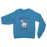 VIRGIN TEEZ Sweat shirt Sapphire / S Born to be a unicorn Classic Adult Sweatshirt