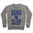 Virgin Teez  Pullover Crewneck Sweatshirt / x-small / Heathered Gray BORN TO SLEEP CREWNECK SWEATSHIRT