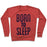 Virgin Teez  Pullover Crewneck Sweatshirt / x-small / Heathered Red BORN TO SLEEP CREWNECK SWEATSHIRT