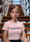 Virgin Teez Women T-Shirt Boss Babe Pink Women T-shirt