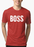 Virgin Teez T-shirt SMALL / Green Boss Half Sleeves Melange T-shirt