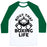 Virgin Teez  Baseball Tee Unisex Classic Baseball Tee / x-small / White/Dark Green BOUT THAT BOXING LIFE UNISEX CLASSIC BASEBALL TEE