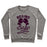 Virgin Teez  Pullover Crewneck Sweatshirt / x-small / Heathered Gray BOXING BABE (VINTAGE) CREWNECK SWEATSHIRT