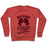 Virgin Teez  Pullover Crewneck Sweatshirt / x-small / Heathered Red BOXING BABE (VINTAGE) CREWNECK SWEATSHIRT