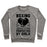 Virgin Teez  Pullover Crewneck Sweatshirt / x-small / Heathered Gray BOXING CREATED BY MEN PERFECTED BY GIRLS CREWNECK SWEATSHIRT