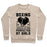 Virgin Teez  Pullover Crewneck Sweatshirt / x-small / Heathered Oatmeal BOXING CREATED BY MEN PERFECTED BY GIRLS CREWNECK SWEATSHIRT