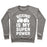 Virgin Teez  Pullover Crewneck Sweatshirt / x-small / Heathered Gray BOXING IS MY SUPEROWER CREWNECK SWEATSHIRT