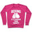 Virgin Teez  Pullover Crewneck Sweatshirt / x-small / Deep Pink BOXING IT'S CHEAPER THAN THERAPY CREWNECK SWEATSHIRT