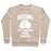 Virgin Teez  Pullover Crewneck Sweatshirt / x-small / Heathered Oatmeal BOXING IT'S CHEAPER THAN THERAPY CREWNECK SWEATSHIRT