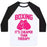 Virgin Teez  Baseball Tee Unisex Classic Baseball Tee / x-small / White/Black BOXING IT'S CHEAPER THAN THERAPY UNISEX CLASSIC BASEBALL TEE