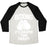 Virgin Teez  Baseball Tee Unisex Tri-Blend Baseball Tee / small / Oatmeal / Black BOXING IT'S CHEAPER THAN THERAPY UNISEX TRI-BLEND BASEBALL TEE