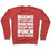 Virgin Teez  Pullover Crewneck Sweatshirt / x-small / Heathered Red BOXING: IT'S JUST LIKE DANCING EXCEPT WE PUNCH EACH OTHER CREWNECK SWEATSHIRT
