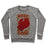 Virgin Teez  Pullover Crewneck Sweatshirt / x-small / Heathered Gray BOXY LADY CREWNECK SWEATSHIRT