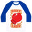 Virgin Teez  Baseball Tee Unisex Classic Baseball Tee / x-small / White/Blue BOXY LADY UNISEX CLASSIC BASEBALL TEE
