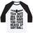 Virgin Teez  Baseball Tee Unisex Classic Baseball Tee / x-small / White/Black BOYS ARE OKAY BUT HAVE YOU EVER HEARD OF SOFTBALL UNISEX CLASSIC BASEBALL TEE