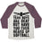 Virgin Teez  Baseball Tee Unisex Tri-Blend Baseball Tee / small / Oatmeal / Maroon BOYS ARE OKAY BUT HAVE YOU EVER HEARD OF SOFTBALL UNISEX TRI-BLEND BASEBALL TEE