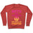 Virgin Teez  Pullover Crewneck Sweatshirt / x-small / Heathered Red BOYS ARE WHATEVER SOFTBALL IS FOREVER CREWNECK SWEATSHIRT