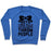 Virgin Teez  Pullover Crewneck Sweatshirt / x-small / Heathered Blue BOYS THROW BALLS CHEERLEADERS THROW PEOPLE CREWNECK SWEATSHIRT