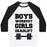 Virgin Teez  Baseball Tee Unisex Classic Baseball Tee / x-small / White/Black BOYS WORKOUT GIRLS DEADLIFT UNISEX CLASSIC BASEBALL TEE