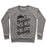 Virgin Teez  Pullover Crewneck Sweatshirt / x-small / Heathered Gray BRAINS & BRAWNS & BEAUTY CREWNECK SWEATSHIRT