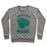 Virgin Teez  Pullover Crewneck Sweatshirt / x-small / Heathered Gray BRAWLER BABE CREWNECK SWEATSHIRT