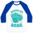 Virgin Teez  Baseball Tee Unisex Classic Baseball Tee / x-small / White/Blue BRAWLER BABE UNISEX CLASSIC BASEBALL TEE