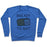 Virgin Teez  Pullover Crewneck Sweatshirt / x-small / Heathered Blue BREADY TO QUIT CREWNECK SWEATSHIRT