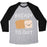 Virgin Teez  Baseball Tee Unisex Tri-Blend Baseball Tee / small / Athletic Gray / Black BREADY TO QUIT UNISEX TRI-BLEND BASEBALL TEE