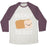 Virgin Teez  Baseball Tee Unisex Tri-Blend Baseball Tee / small / Oatmeal / Maroon BREADY TO QUIT UNISEX TRI-BLEND BASEBALL TEE