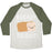 Virgin Teez  Baseball Tee Unisex Tri-Blend Baseball Tee / small / Oatmeal / Moss BREADY TO QUIT UNISEX TRI-BLEND BASEBALL TEE