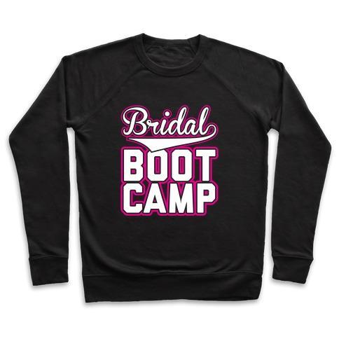 Virgin Teez  Pullover Crewneck Sweatshirt / x-small / Black BRIDAL BOOT CAMP CREWNECK SWEATSHIRT