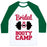 Virgin Teez  Baseball Tee Unisex Classic Baseball Tee / x-small / White/Dark Green BRIDAL BOOTY CAMP UNISEX CLASSIC BASEBALL TEE