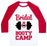 Virgin Teez  Baseball Tee Unisex Classic Baseball Tee / x-small / White/Red BRIDAL BOOTY CAMP UNISEX CLASSIC BASEBALL TEE