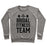 Virgin Teez  Pullover Crewneck Sweatshirt / x-small / Heathered Gray BRIDAL FITNESS TEAM CREWNECK SWEATSHIRT