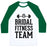 Virgin Teez  Baseball Tee Unisex Classic Baseball Tee / x-small / White/Dark Green BRIDAL FITNESS TEAM UNISEX CLASSIC BASEBALL TEE
