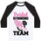 Virgin Teez  Baseball Tee Unisex Classic Baseball Tee / x-small / White/Black BRIDAL RUNNING TEAM UNISEX CLASSIC BASEBALL TEE