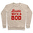 Virgin Teez  Pullover Crewneck Sweatshirt / x-small / Heathered Oatmeal BRIDE WITH A BOD CREWNECK SWEATSHIRT