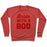 Virgin Teez  Pullover Crewneck Sweatshirt / x-small / Heathered Red BRIDE WITH A BOD CREWNECK SWEATSHIRT