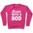 Virgin Teez  Pullover Crewneck Sweatshirt / x-small / Deep Pink BRIDE WITH A BOD CREWNECK SWEATSHIRT