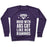 Virgin Teez  Pullover Crewneck Sweatshirt / x-small / Purple BRIDE WITH ABS CUT LIKE HER DIAMONDS CREWNECK SWEATSHIRT