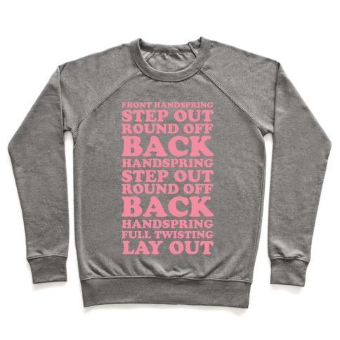 Virgin Teez  Pullover Crewneck Sweatshirt / x-small / Heathered Gray BRING IT CREWNECK SWEATSHIRT