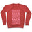 Virgin Teez  Pullover Crewneck Sweatshirt / x-small / Heathered Red BRING IT CREWNECK SWEATSHIRT