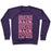 Virgin Teez  Pullover Crewneck Sweatshirt / x-small / Purple BRING IT CREWNECK SWEATSHIRT