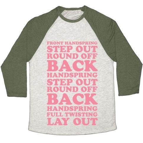 Virgin Teez  Baseball Tee Unisex Tri-Blend Baseball Tee / small / Oatmeal / Moss BRING IT UNISEX TRI-BLEND BASEBALL TEE