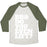 Virgin Teez  Baseball Tee Unisex Tri-Blend Baseball Tee / small / Oatmeal / Moss BRO DO YOU EVEN LIFT? UNISEX TRI-BLEND BASEBALL TEE