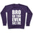 Virgin Teez  Pullover Crewneck Sweatshirt / x-small / Purple BRO DO YOU EVEN SCORE (SOCCER) CREWNECK SWEATSHIRT