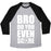 Virgin Teez  Baseball Tee Unisex Tri-Blend Baseball Tee / small / Athletic Gray / Black BRO DO YOU EVEN SCORE (SOCCER) UNISEX TRI-BLEND BASEBALL TEE