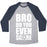 Virgin Teez  Baseball Tee Unisex Tri-Blend Baseball Tee / small / Athletic Gray / Navy BRO DO YOU EVEN SCORE (SOCCER) UNISEX TRI-BLEND BASEBALL TEE